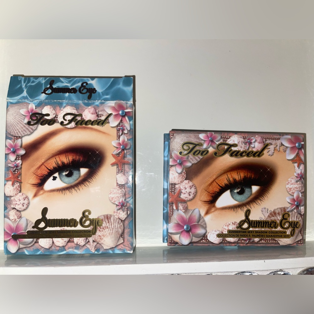 Too Faced Summer & Romantic  Eye Palette New in Box unswatched